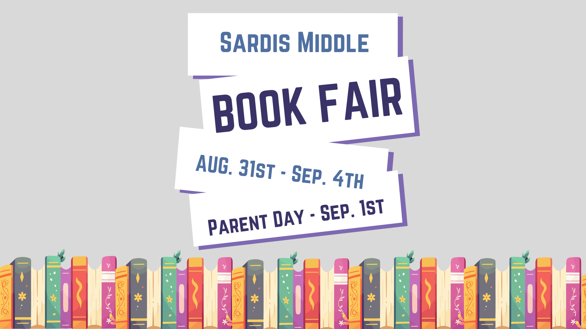 The Book Fair Returns!